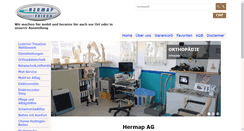 Desktop Screenshot of hermap.ch